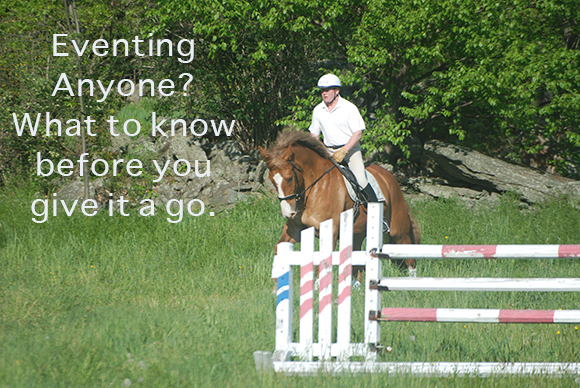 Eventing Anyone?
What to know before you give it a go.